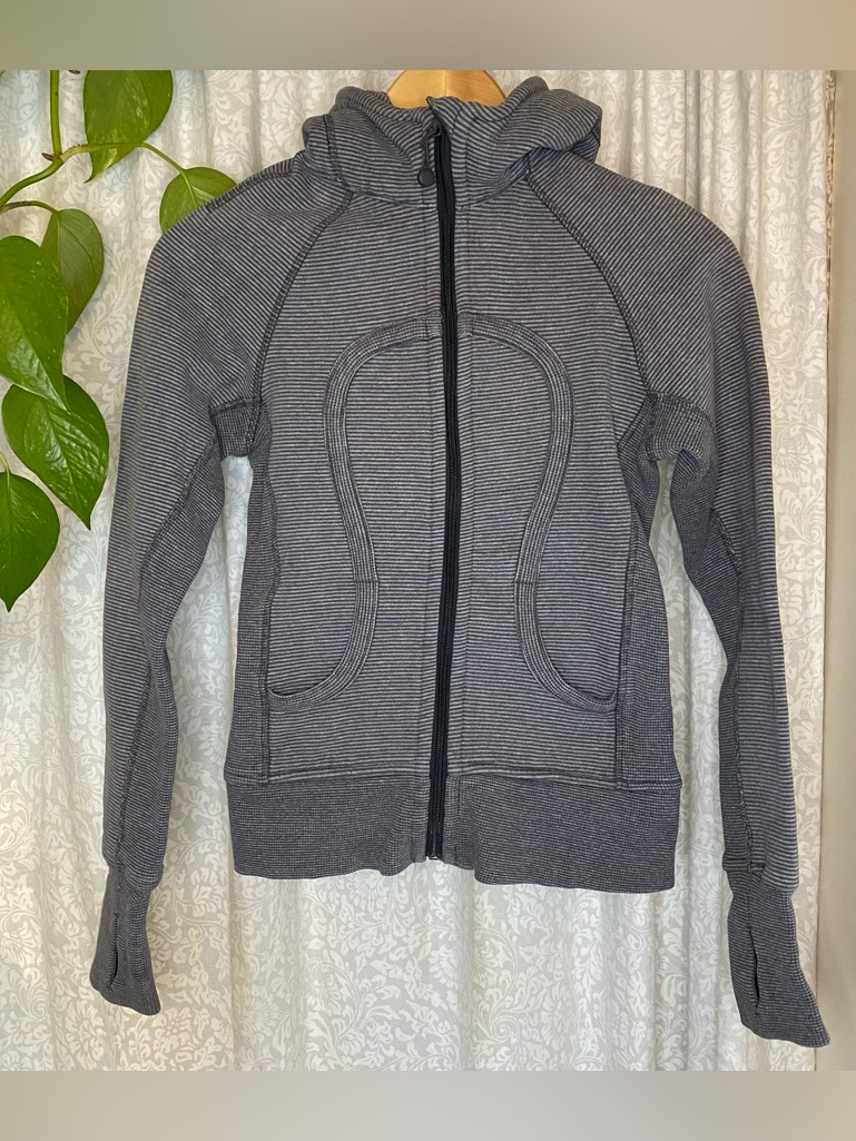 Lululemon Striped Scuba Hoodie